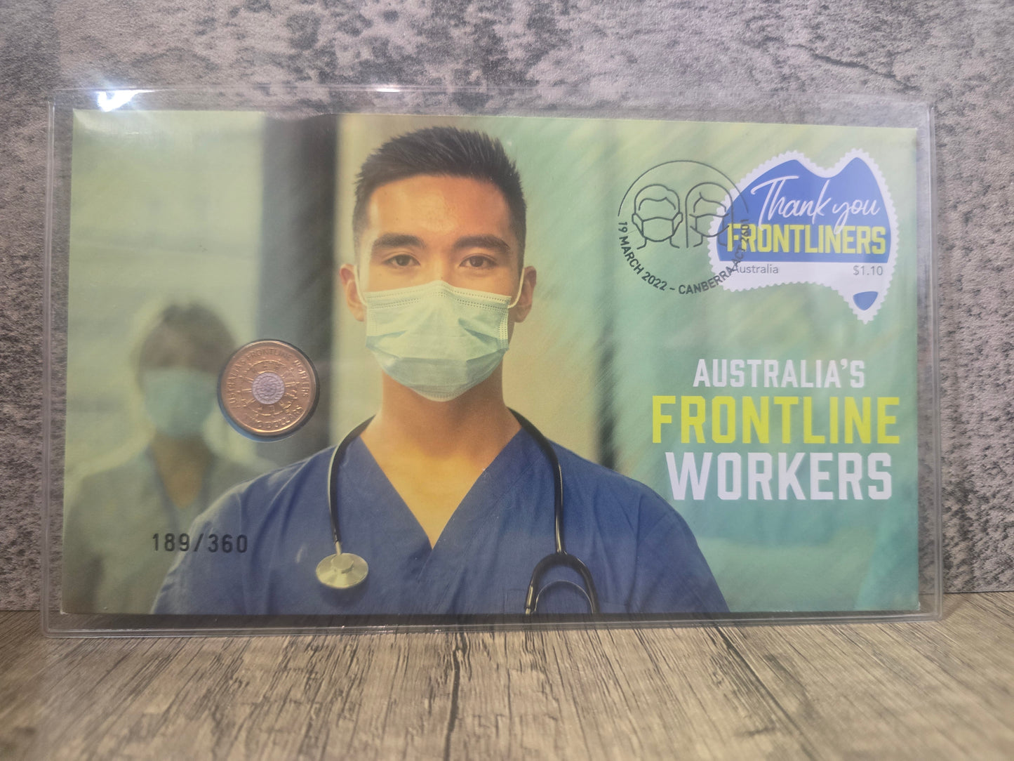 Canberra Show 2022 Frontline Workers Day 2 $2 PNC (Black OVP)