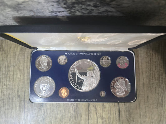 1977 Panama Proof Set
