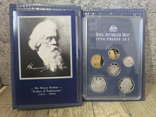 1996 Proof Set - Sir Henry Parkes
