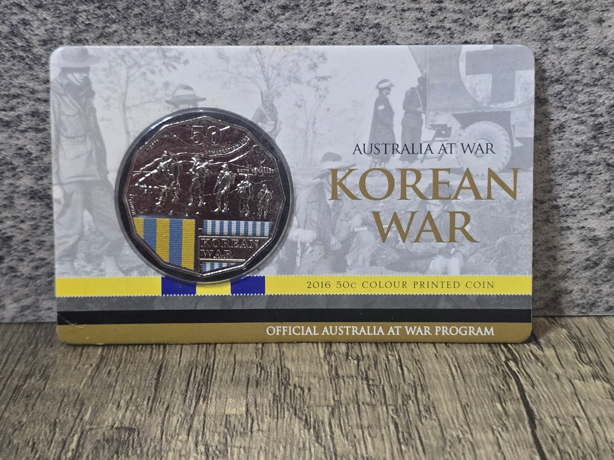 Korean War 50c Australians At War 2015