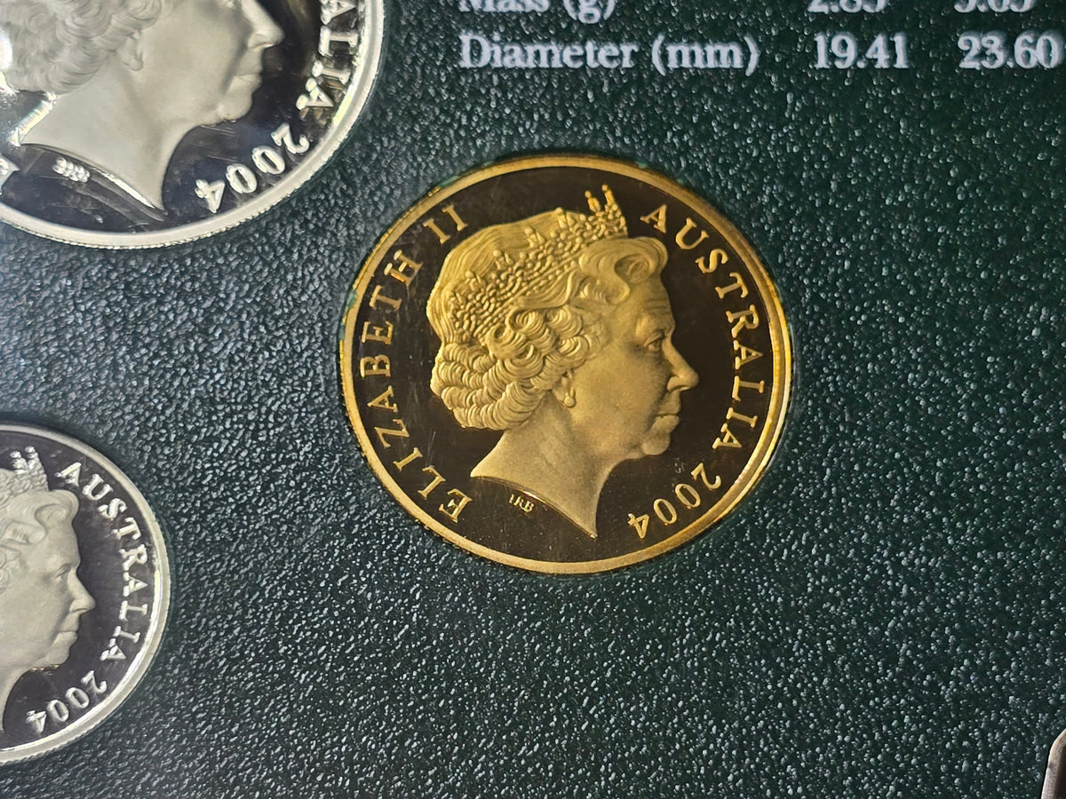 2004 Proof Set - Australia's Coins - Perfect Set