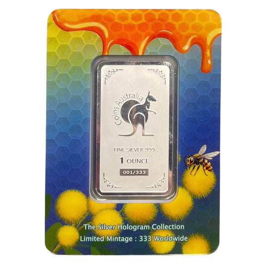 Wings of Wonder Honey Bee (Guardian of balance) Hologram 1oz 2026