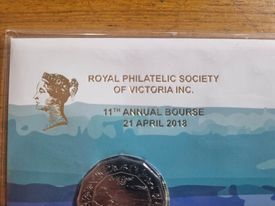 Gold Coast Commonwealth Games 50c Royal Philatelic Overprint PNC 2018