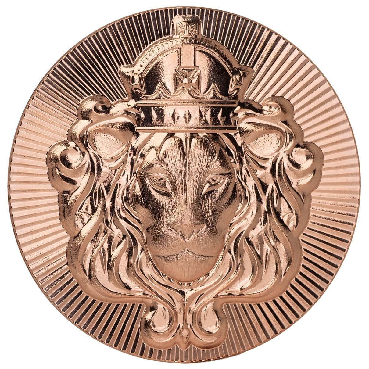 Scottsdale LionsHead Copper 1oz Stackers (Tube of 20)