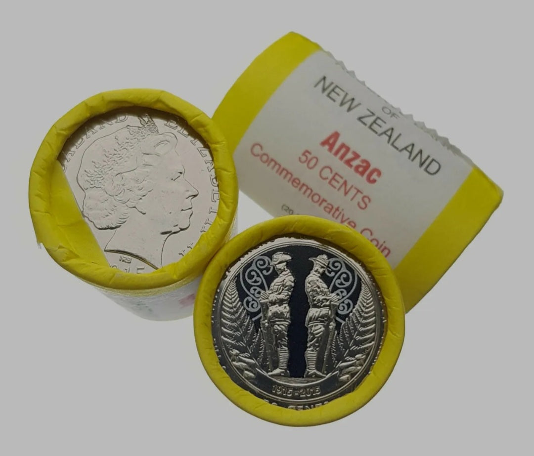 New Zealand Anzac Spirit 50c 2015