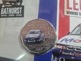 Legends of Motorsport VR Commodore 50c PNC 2018