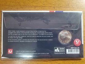 Legends of Motorsport VR Commodore 50c PNC 2018