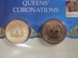 Queens Coronations 2 x $1 PNC 2013