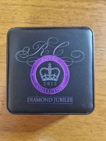 QEII Diamond Jubilee Fine Silver Proof 50c 2012