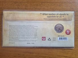 Magna Carta 800th Anniversary 20c PNC