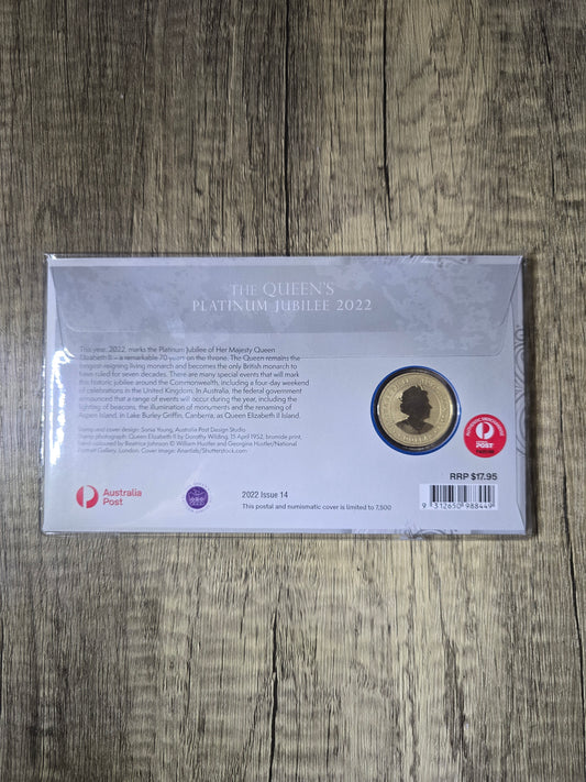 Platnium Jubilee $1 Perth Mint, Melbourne ANDA 2022 PNC