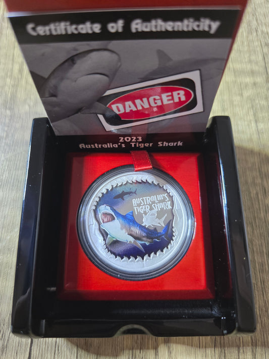Tiger Shark - Deadly and Dangerous 1oz, 2023