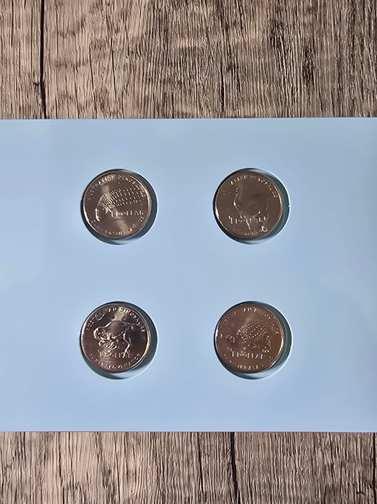 Dinosaur UNC 4-coin set 2022