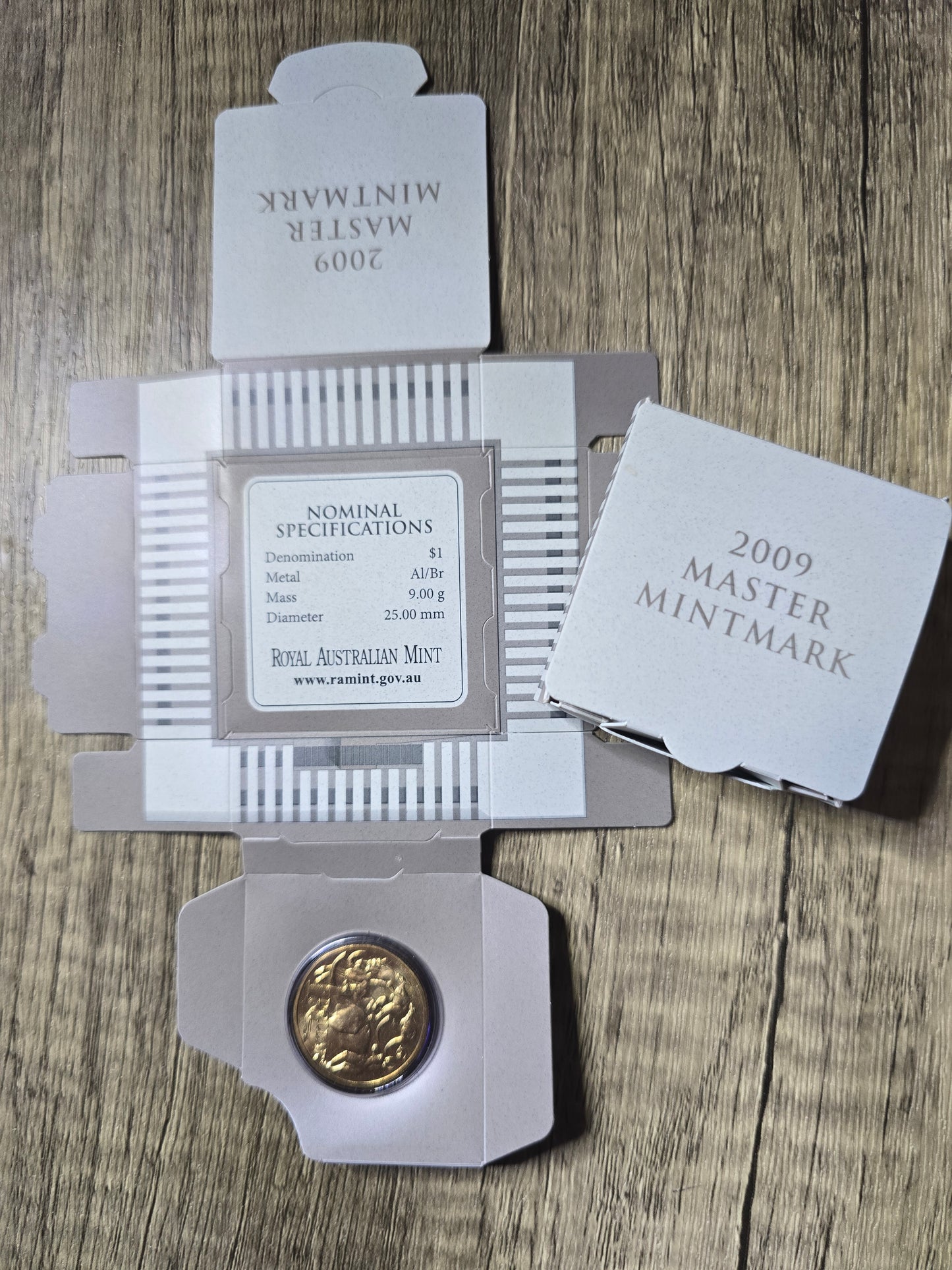 MasterMint Mark - C $1 card 2009