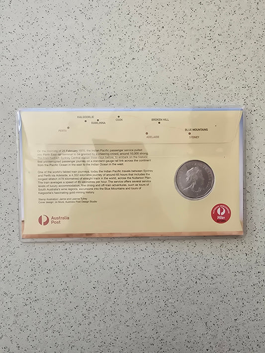 The Indian Pacific 50c Impressions PNC 2020