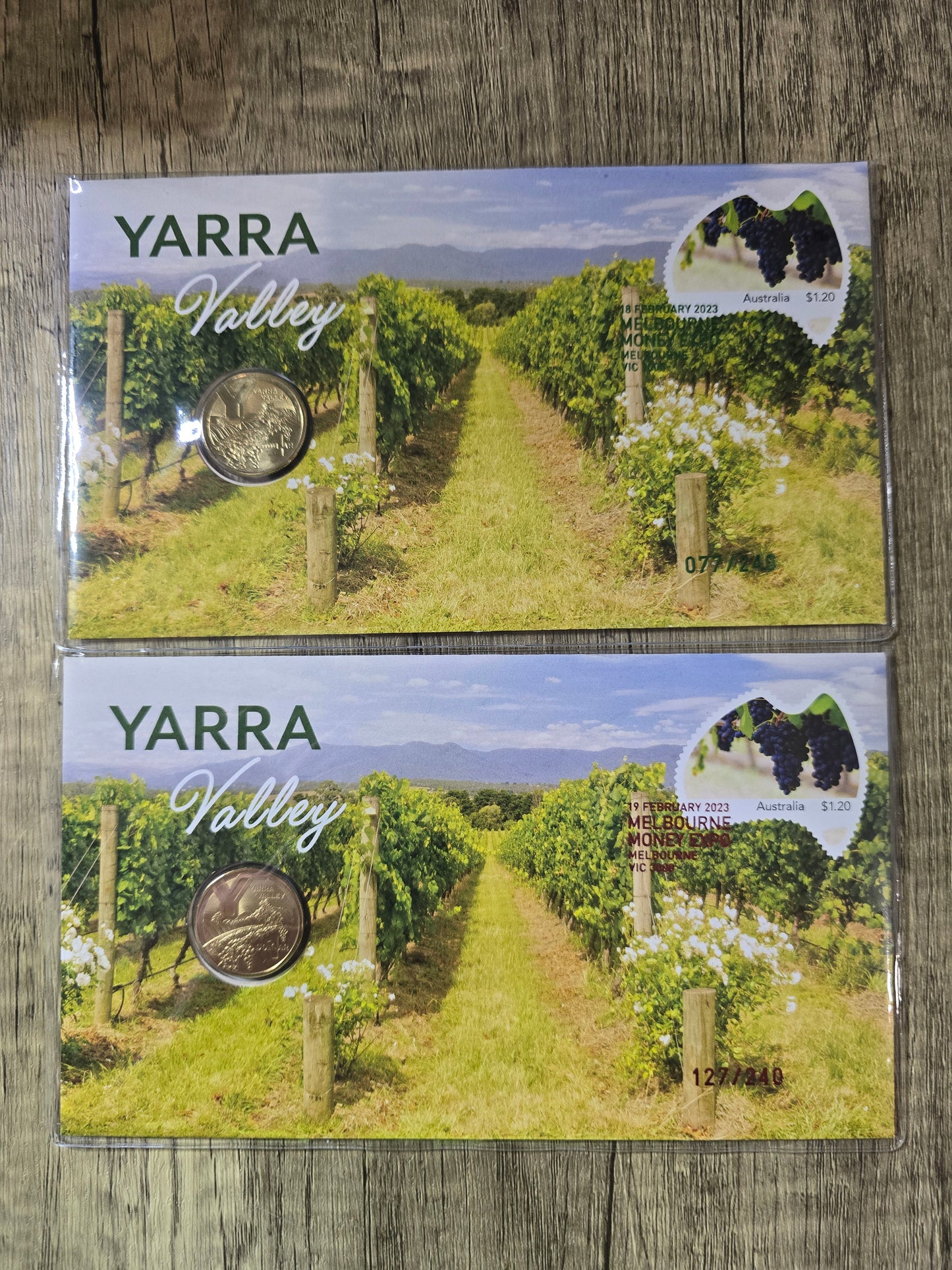 Yarra Valley, Melbourne Money Expo OVP pair (Day 1/ Day 2)