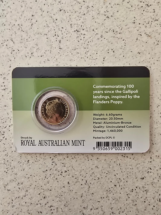 War Graves 2015 $2 Downies Card