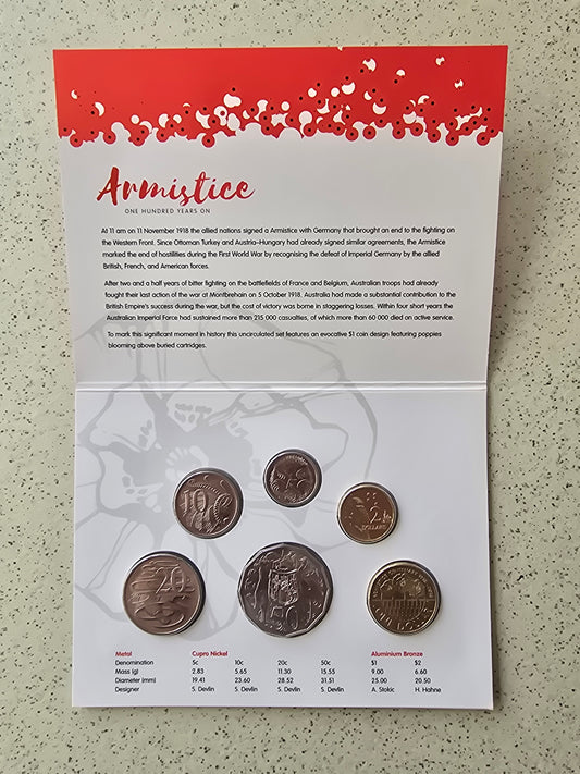 2018 Armistice Mint Set