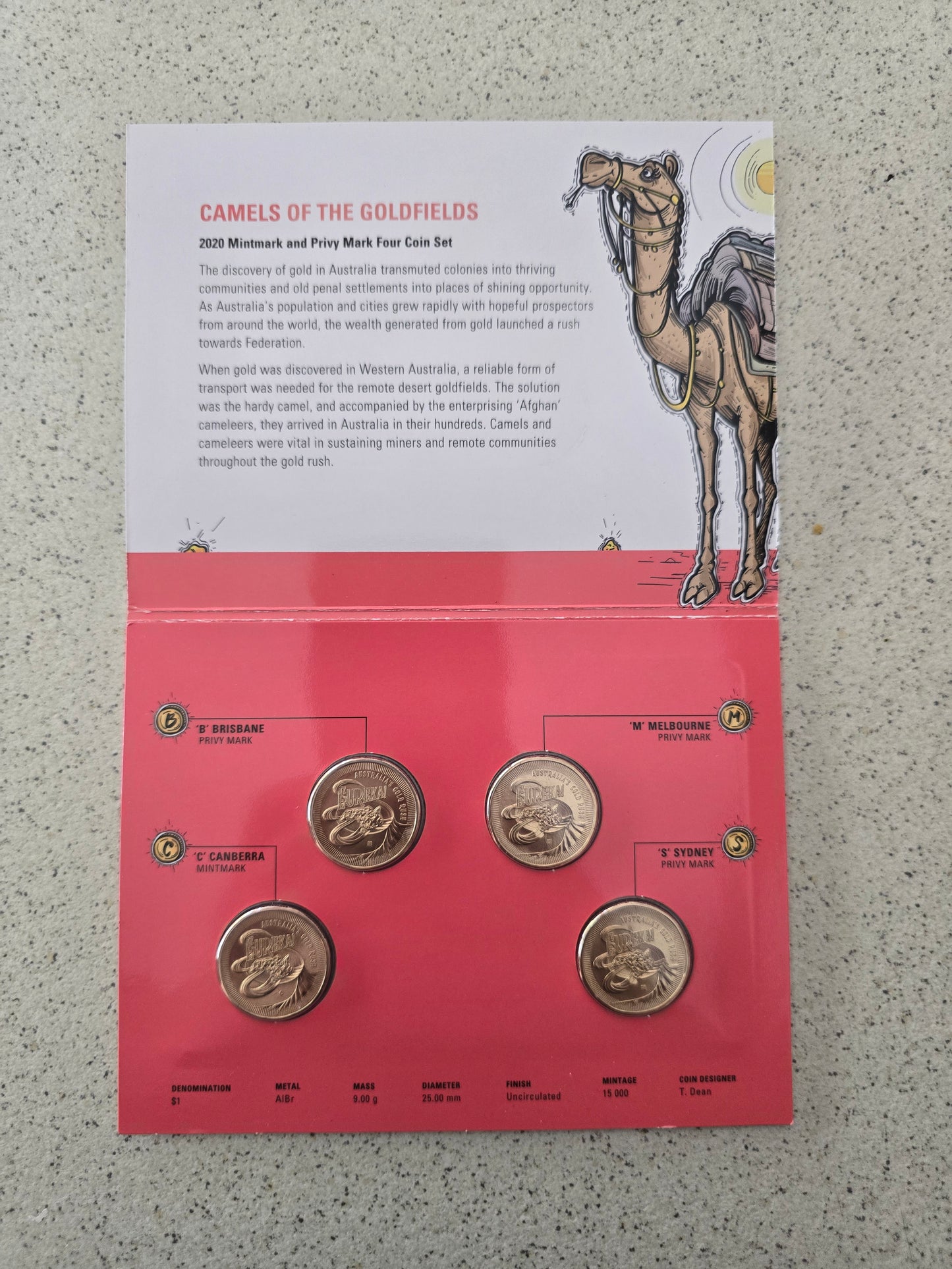 2020 Eureka Privy Mark 4 coin Set