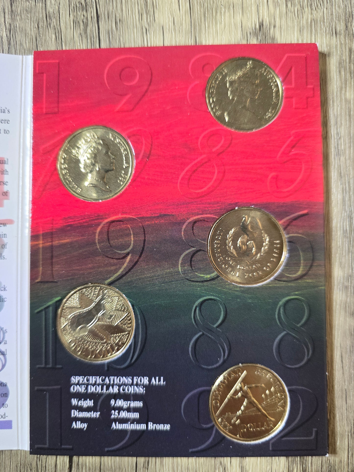 RAM One Dollar Set (5 coin, 1984-1992)