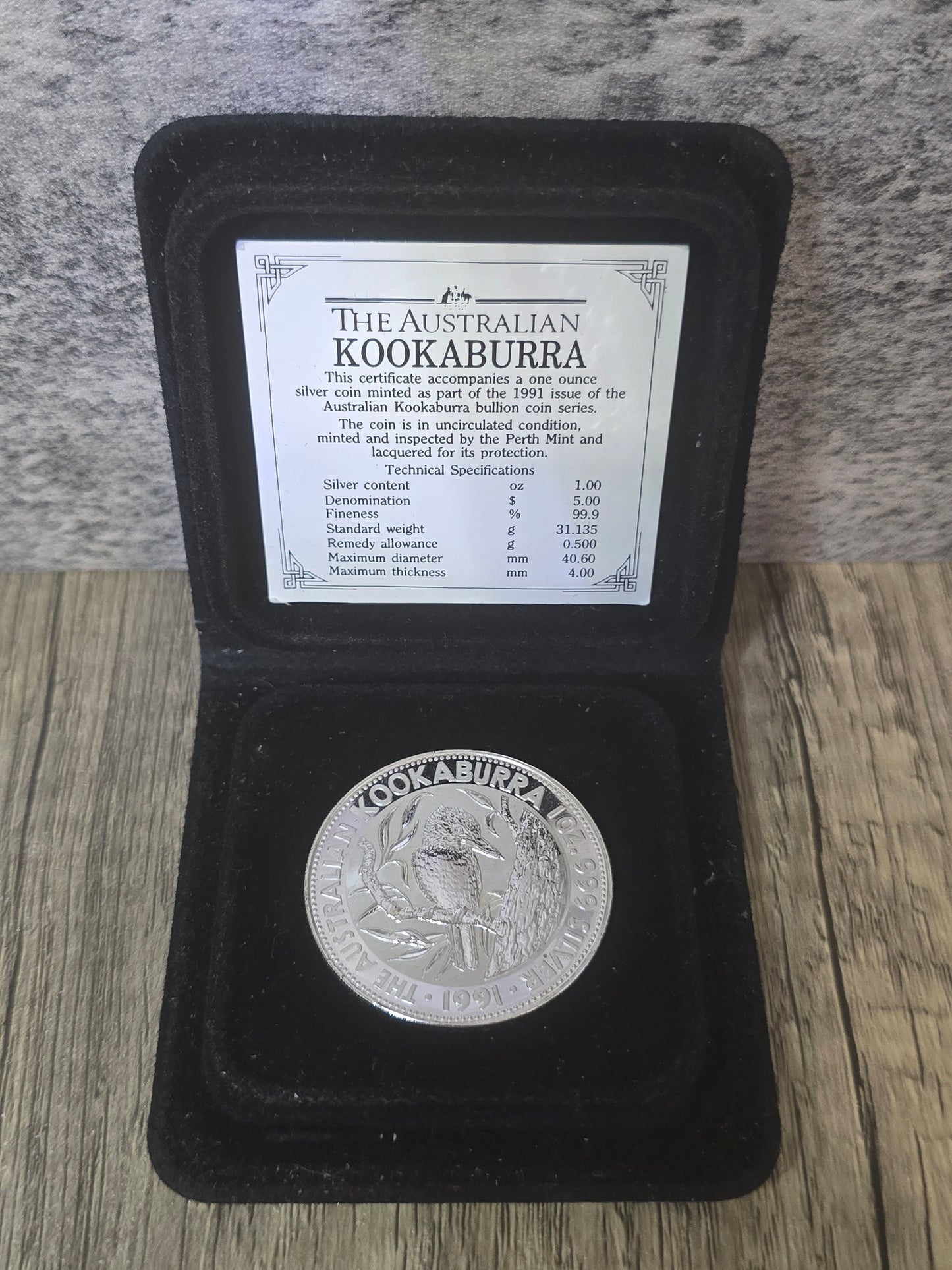 Kookaburra 1oz 1991