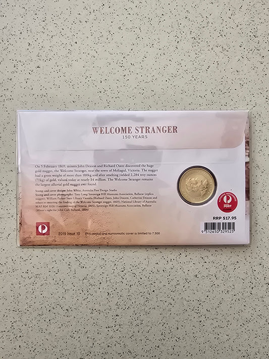 Welcome Stranger $1 2019 Perth Coin Show OVP PNC Signed