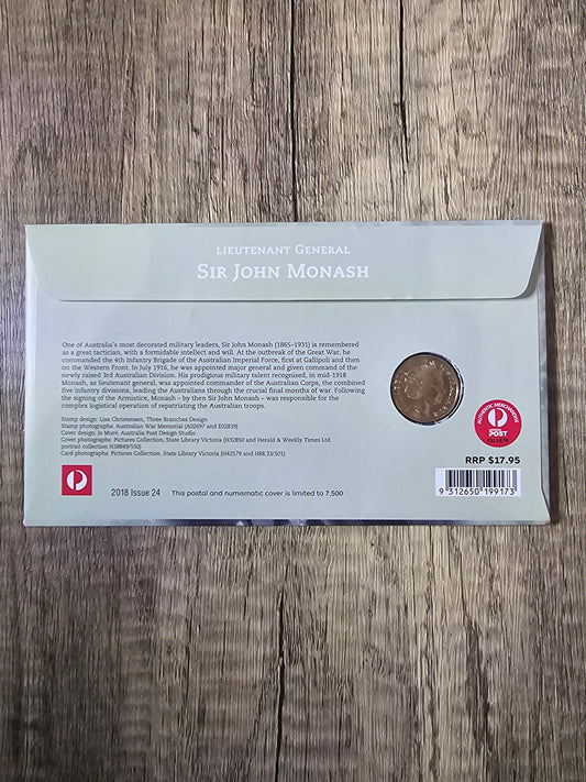 Sir John Monash $1 PNC 2018