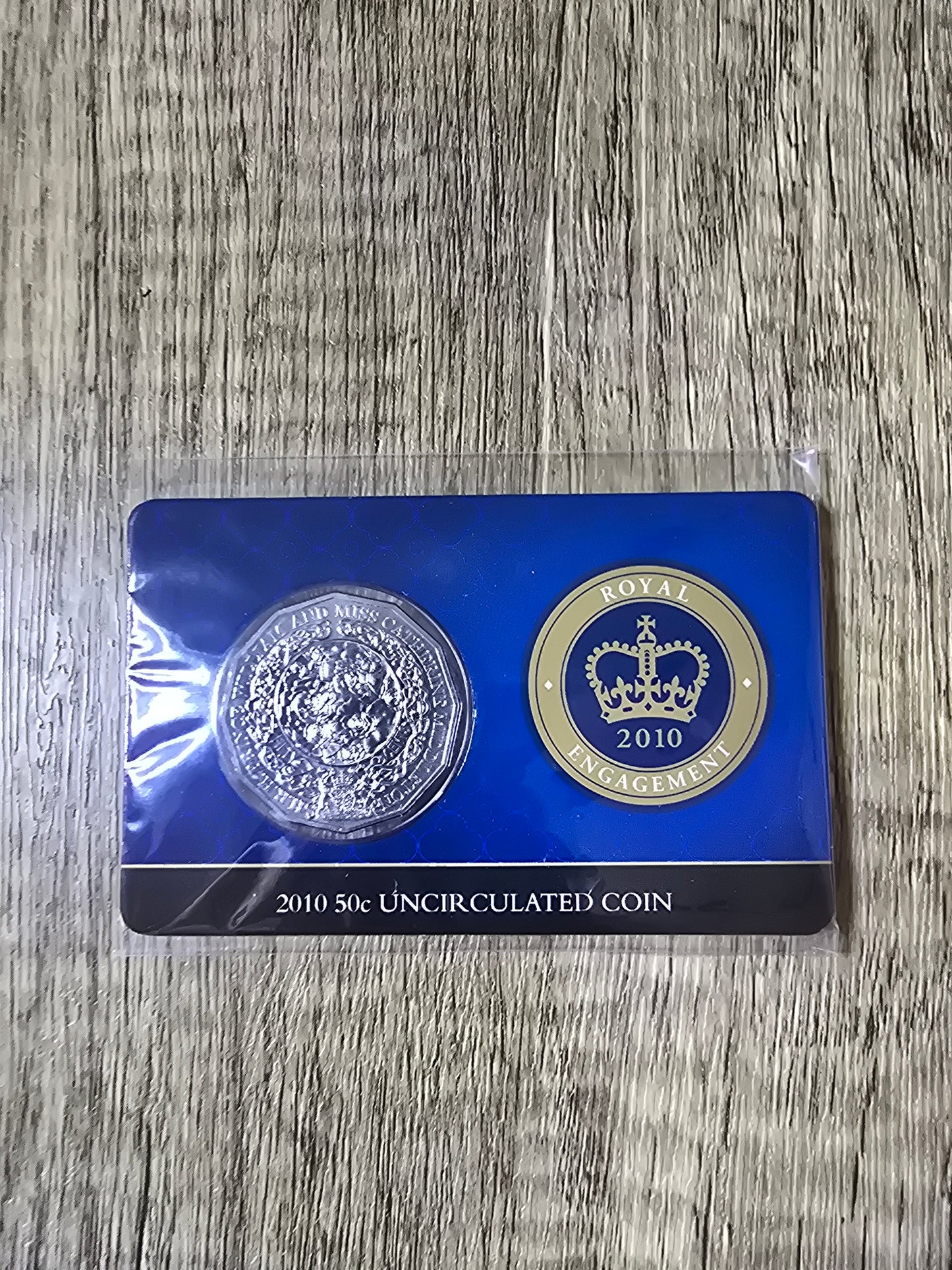 Royal Engagement 50c card 2010