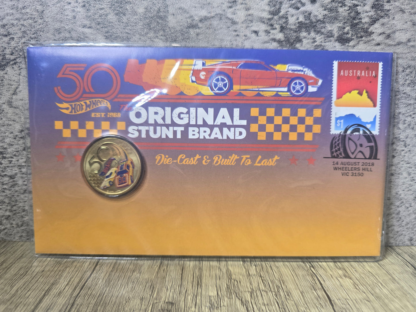 Hotwheels 50th Anniversary $1 pnc