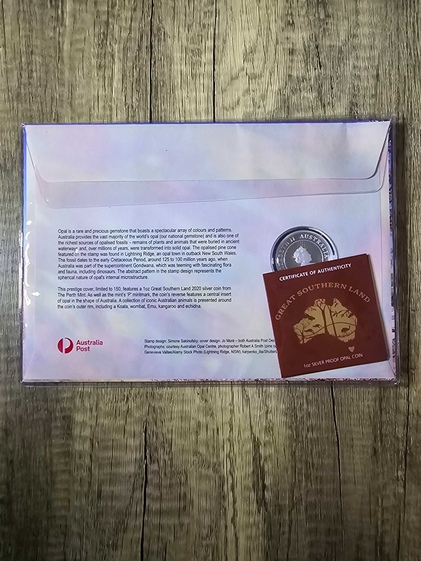 Precious Gems Australia Opal 1oz Impressions 2020 PNC