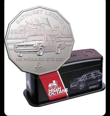 Holden High Octane 50c 7 coin set 2018