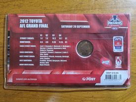 AFL 2012 Sydney Premiership $1 PNC