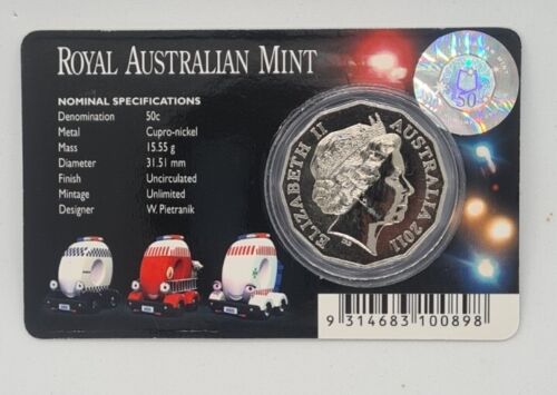 000 Emergency Services 50c card 2011