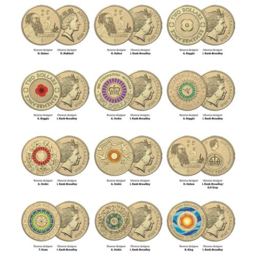 30th anniversary $2 (12 coin set) 2018