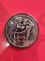 Lunar 50c Card - 2021 Ox (Tetra-Decagon Series)