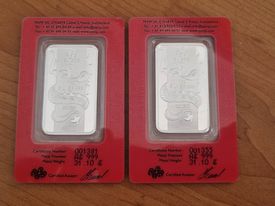 PAMP Dragon 1oz Bar - 2012