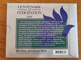 2001 UNC Year Set - Centenary of Federation