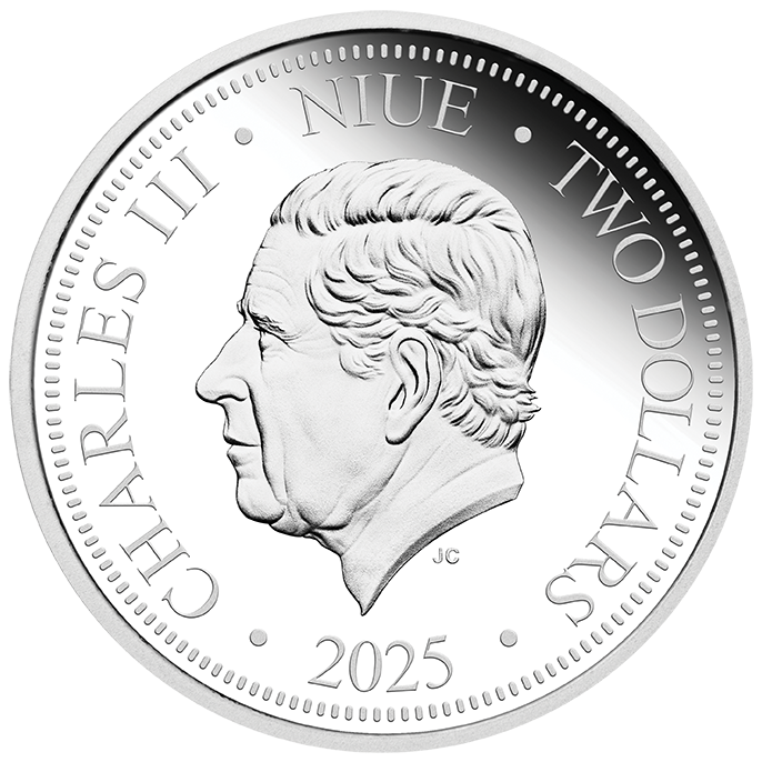 Blue Banded Bee 1oz Coloured Hologram