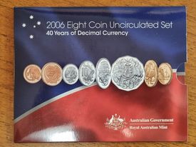 2006 UNC Year Set - 40 years of Decimal Currency