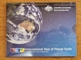 2008 UNC Year Set - Planet Earth