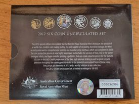 2012 UNC Year Set (special edition)