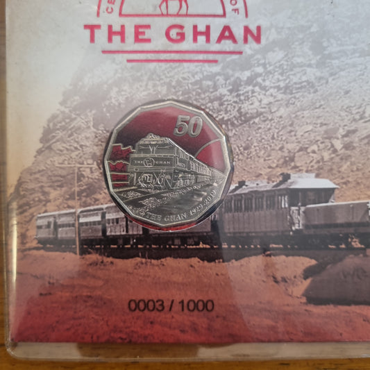 The Ghan 50c Impressions PNC 2019
