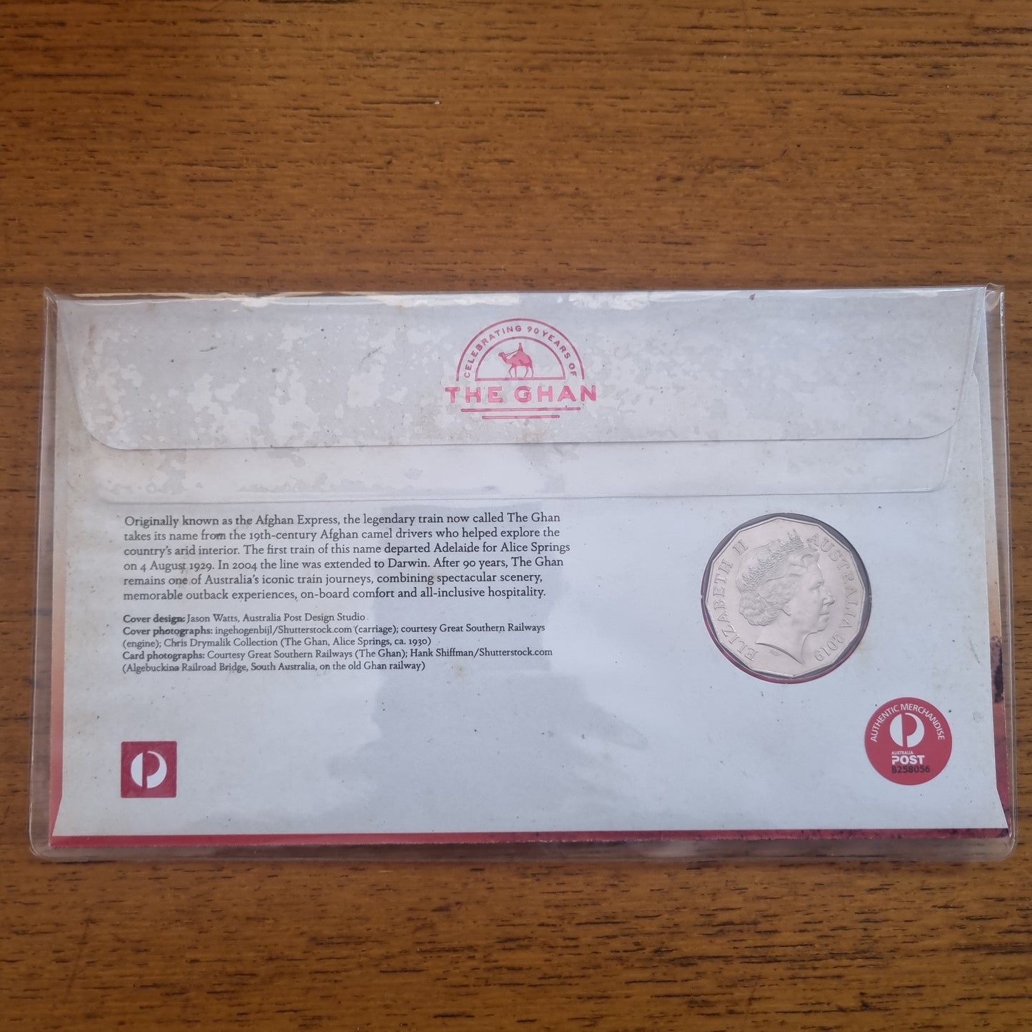 The Ghan 50c Impressions PNC 2019