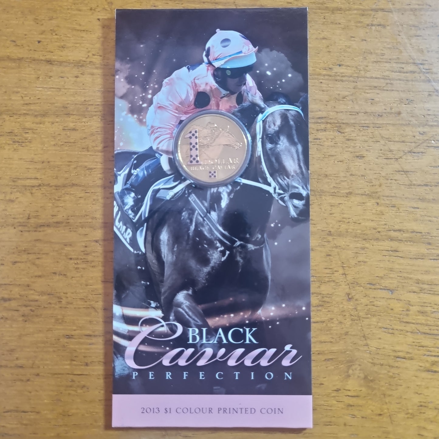 Black Caviar Coloured $1 2013