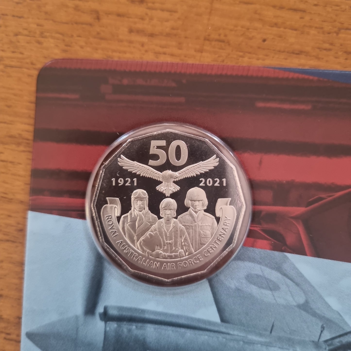 RAAF 1923-2021 Pilots 50c non coloured