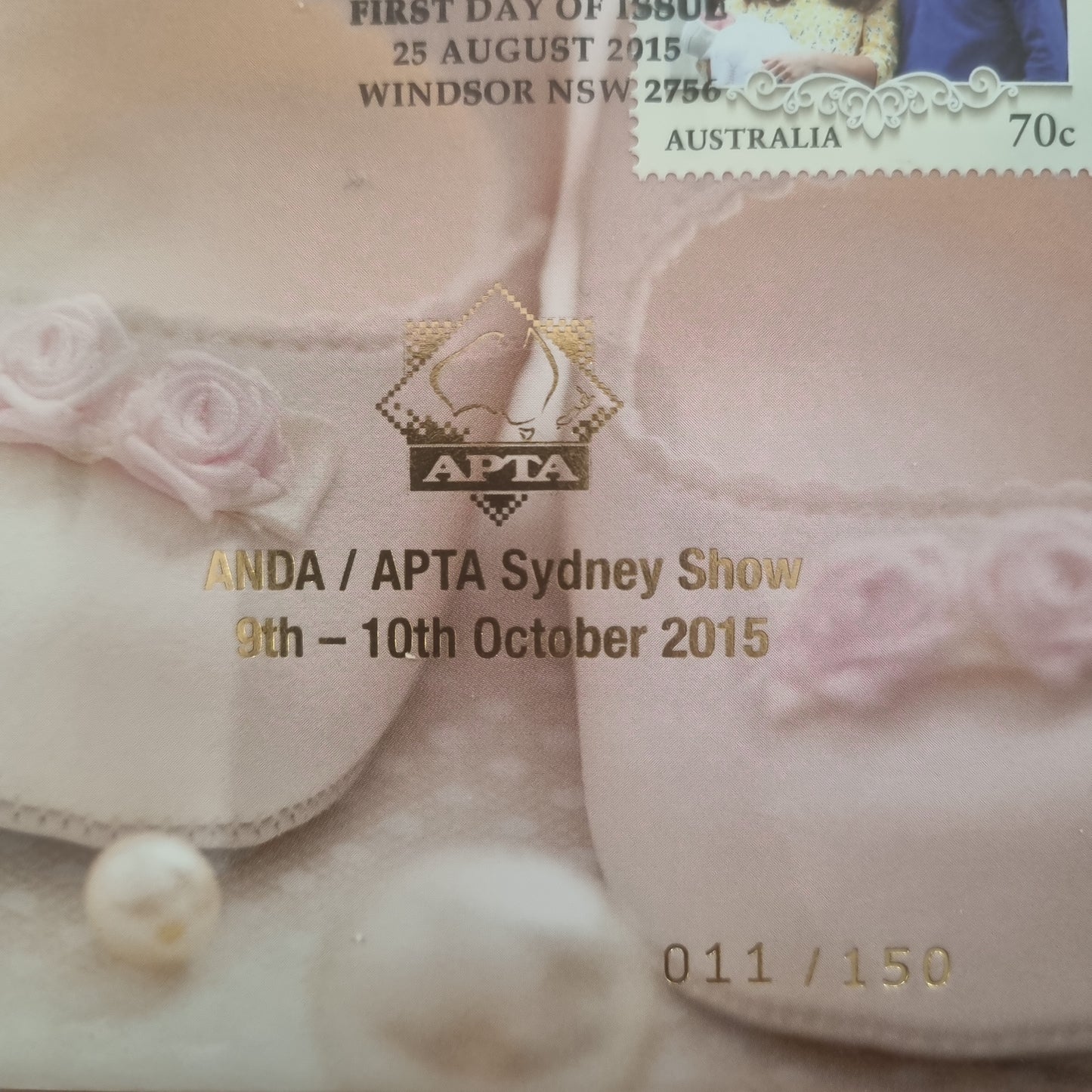 Princess Charlotte 50c APTA OVP PNC 2015