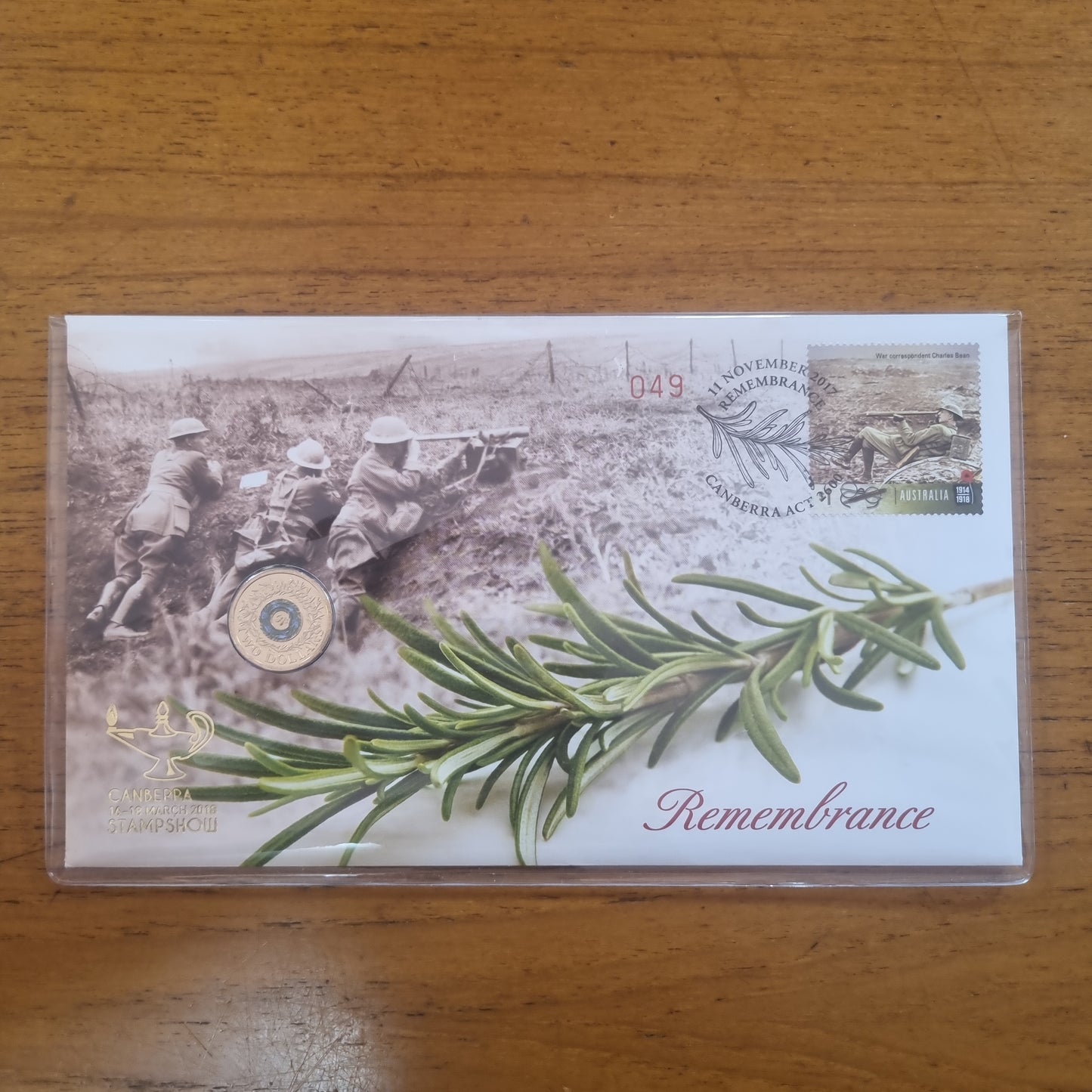 Rosemary-C Mint $2 Canberra Stampshow OVP PNC 2018