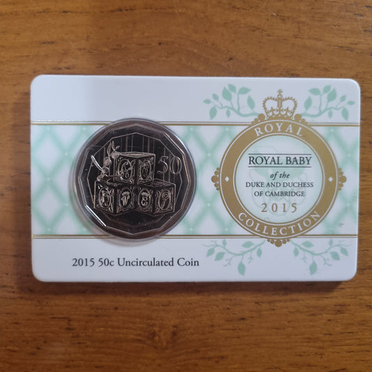 Royal Baby UNC 50c