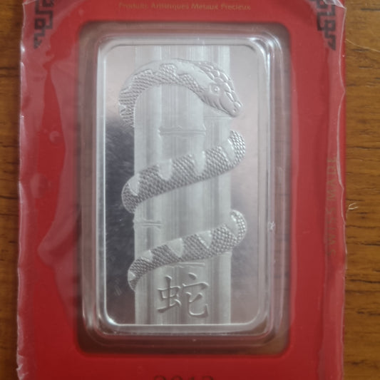 Lunar Snake PAMP 2013 1oz