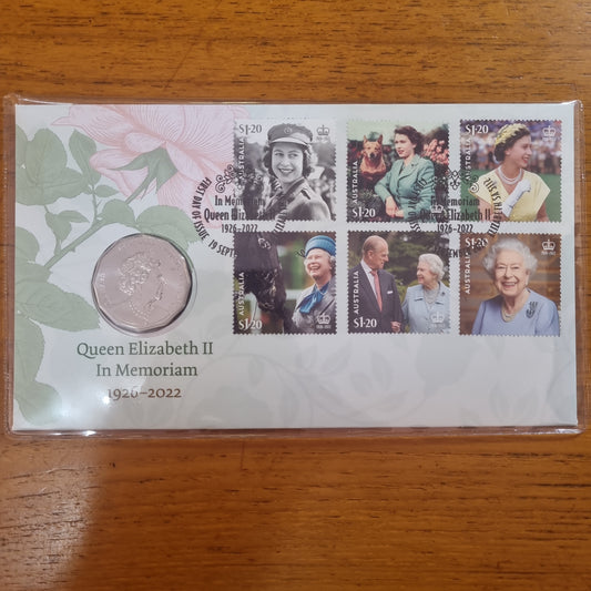 Queen Elizabeth II Memoriam 50c PNC 2023